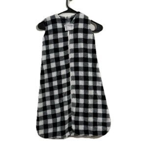 Black and White Checkered‎ Sleep Sack Pajamas